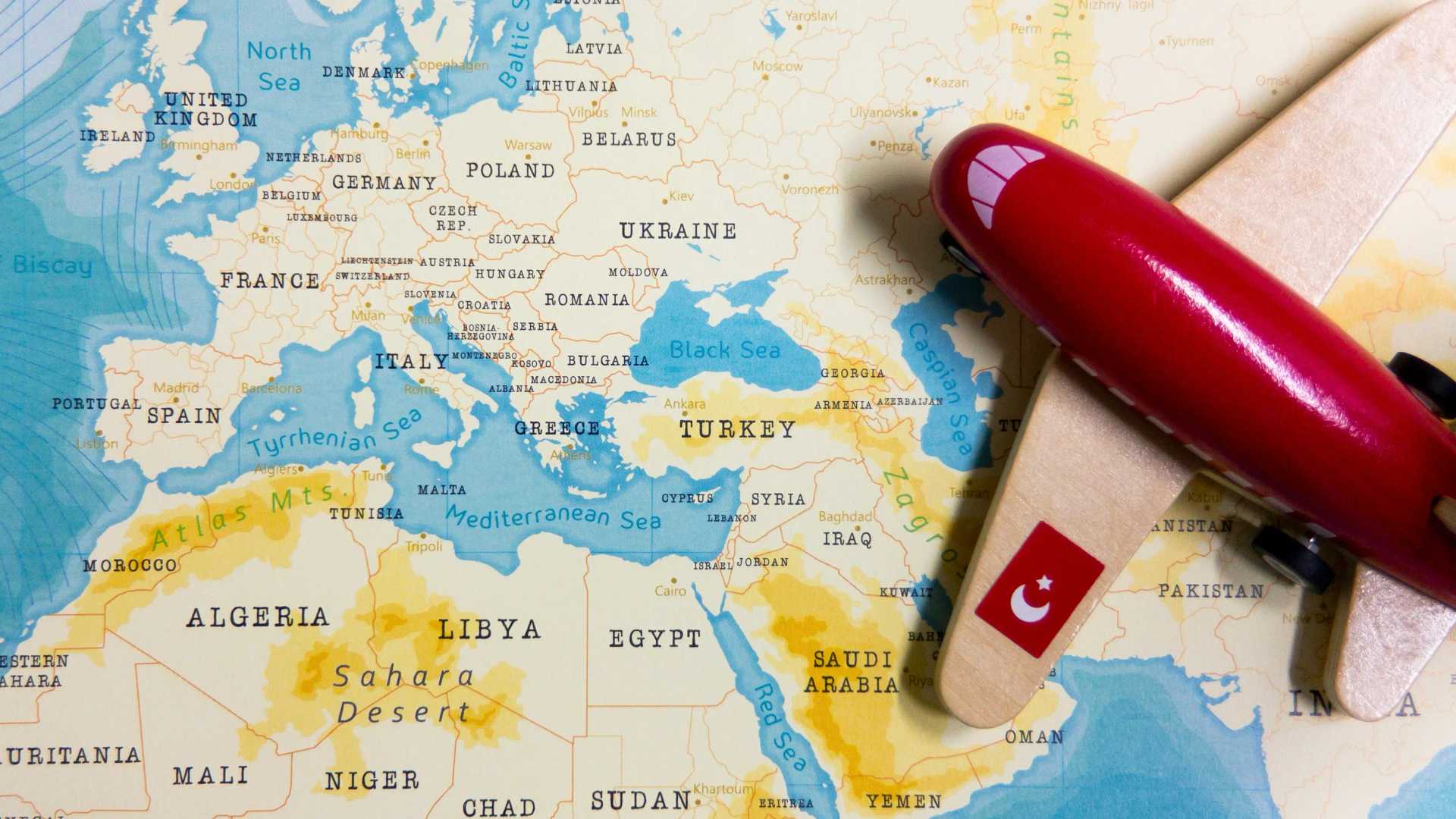 Map of Türkiye