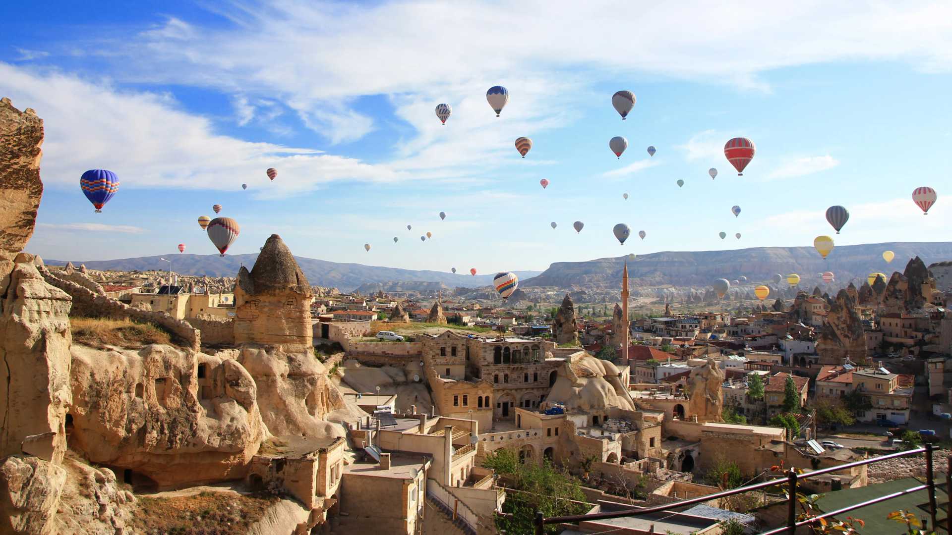 Hot Air Balloons over Cappadocia