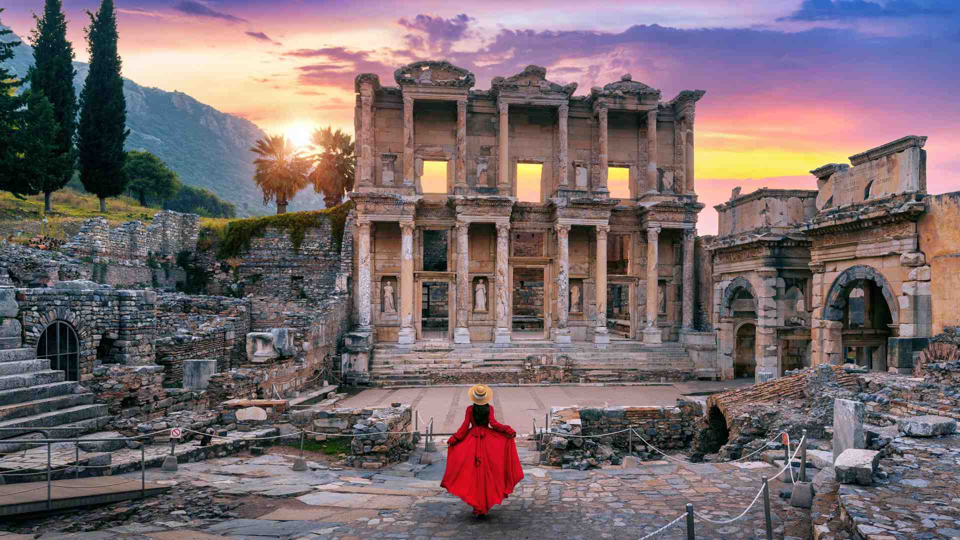 a view from Ephesus