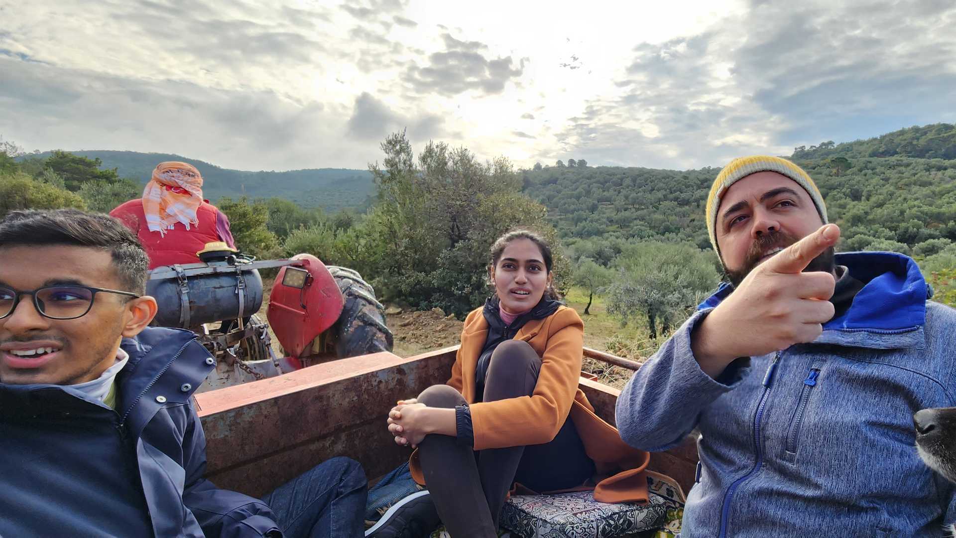 Heading to Olive Field